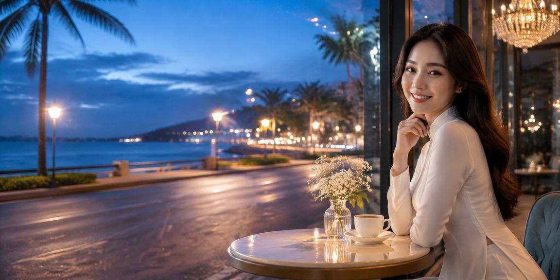 Người chơi tại Mũi Né với trang phục truyền thống áo dài trong môi trường casino hiện đại